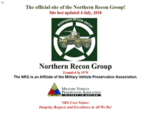 Tablet Screenshot of northernrecongroup.org